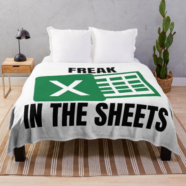 Item preview, Freak In The Sheets Excel Spreadsheet Accountant designed and sold by Dondonmart.