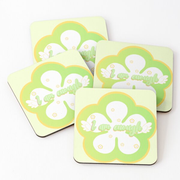 Item preview, I Am Enough Lime-Green Flower designed and sold by Vaeliss.