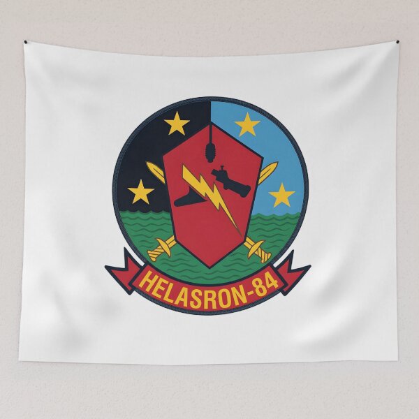 Item preview, Official Heritage Insignia of Helicopter Anti-Submarine Squadron Eighty-Four (HS-84) "Thunderbolts" designed and sold by CharlieDesings.
