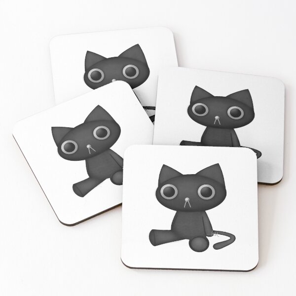 Item preview, Kuroneko Plushie designed and sold by Kitty-Mama-01.