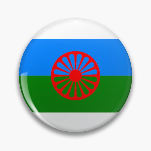 Item preview, Romani People Flag - Roma Heritage Pride & Nomad Soul Chakra designed and sold by NTGUILTY.