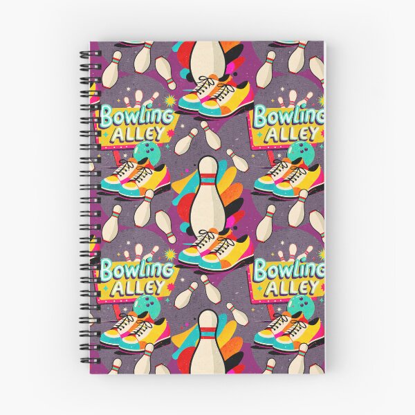 Item preview, Bowling Alley Retro Ten Pin Pattern Bowling Gift designed and sold by Veata.