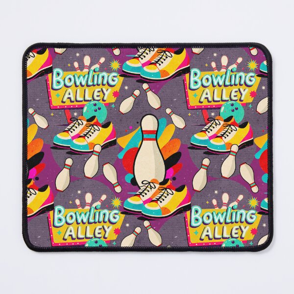Item preview, Bowling Alley Retro Ten Pin Pattern Bowling Gift designed and sold by Veata.
