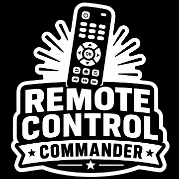 Artwork thumbnail, Remote Control Commander Funny TV Remote Humor Sticker by FestivityFinds