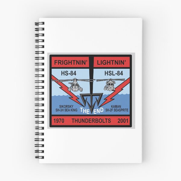 Item preview, Deactivation Commemorative Graphic for HS-84 and HSL-84 "Thunderbolts" (1970–2001) designed and sold by CharlieDesings.