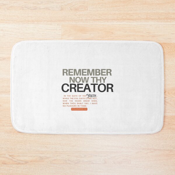 Item preview, Remember Now Thy Creator designed and sold by Jesil Dacay.