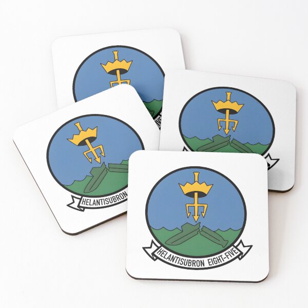 Item preview, Official Heritage Insignia of Helicopter Anti-Submarine Squadron Eighty-Five (HS-85) "Golden Gaters" designed and sold by CharlieDesings.