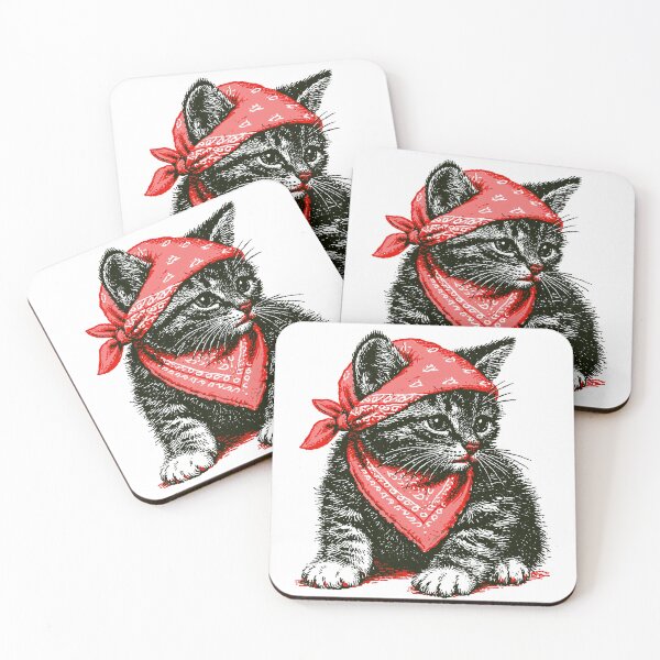Item preview, Cute Cat with Scarf Street Style Cool Kawaii Design designed and sold by Meow-Attitude.