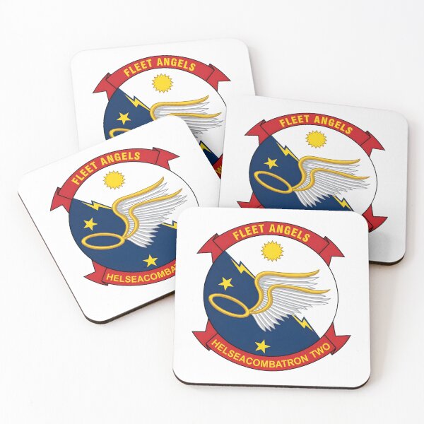Item preview, Official Insignia of Helicopter Sea Combat Squadron Two (HSC-2) "Fleet Angels" designed and sold by CharlieDesings.