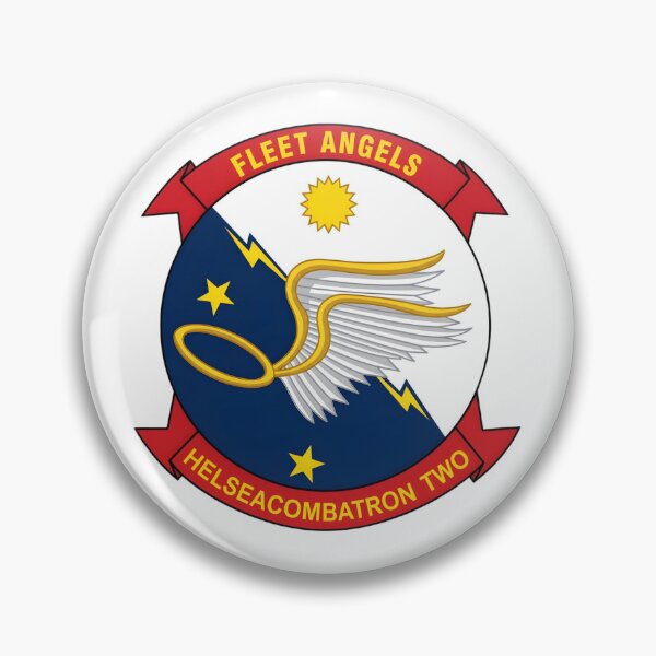 Item preview, Official Insignia of Helicopter Sea Combat Squadron Two (HSC-2) "Fleet Angels" designed and sold by CharlieDesings.