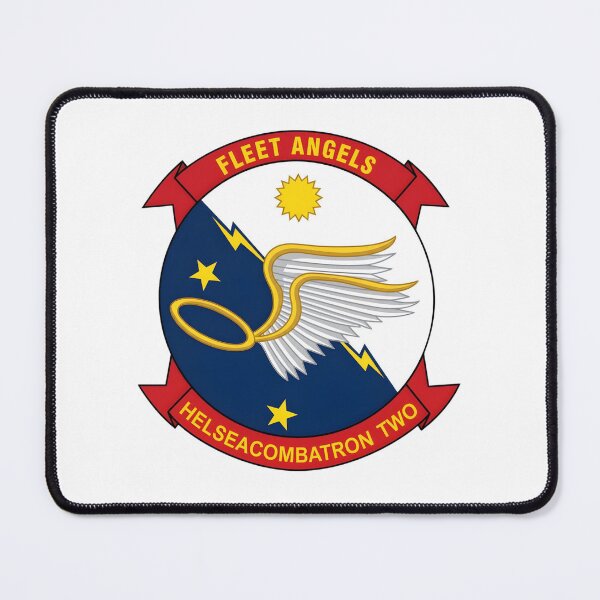 Item preview, Official Insignia of Helicopter Sea Combat Squadron Two (HSC-2) "Fleet Angels" designed and sold by CharlieDesings.
