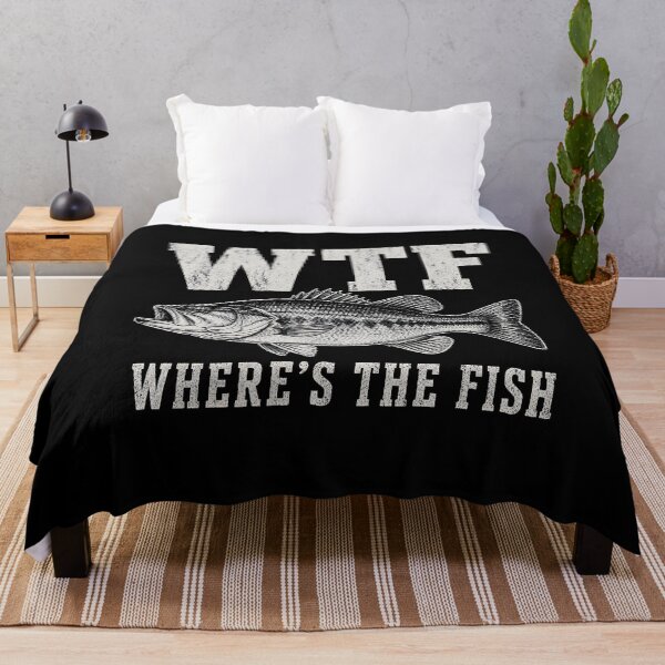 Item preview, WTF Where's The Fish designed and sold by zoes-ink.