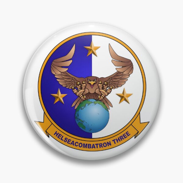 Item preview, Official Insignia of Helicopter Sea Combat Squadron Three (HSC-3) "Merlins" designed and sold by CharlieDesings.
