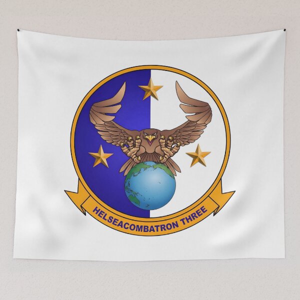 Item preview, Official Insignia of Helicopter Sea Combat Squadron Three (HSC-3) "Merlins" designed and sold by CharlieDesings.