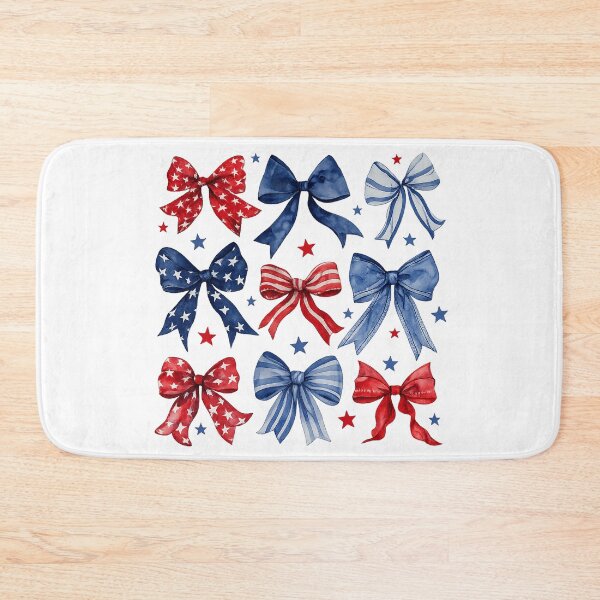Item preview, Patriotic Coquette Bows Red White & Blue Patriotic Bows Retro July 4th designed and sold by MdEchoSTS.