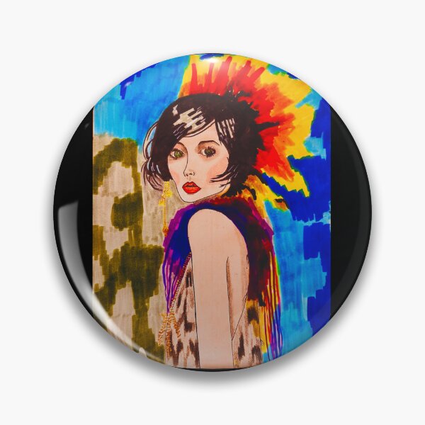 Item preview, Evelyn the flapper girl designed and sold by WMDHooligan1488 Art.