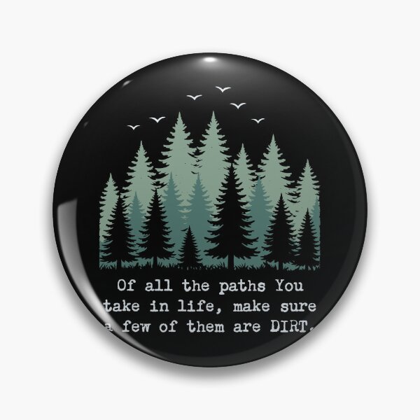 Item preview, Pine Forest Nature Dirt Paths Hiking designed and sold by RareBunny.