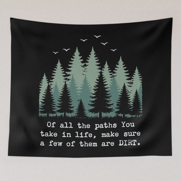 Item preview, Pine Forest Nature Dirt Paths Hiking designed and sold by RareBunny.