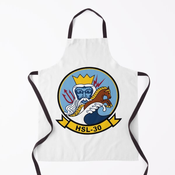 Item preview, Official Heritage Insignia of Helicopter Anti-Submarine Squadron Light Thirty (HSL-30) "Neptune’s Horsemen" designed and sold by CharlieDesings.