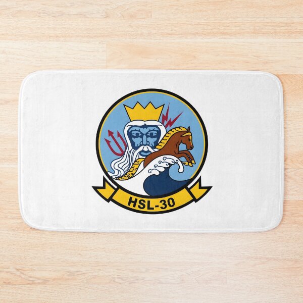 Item preview, Official Heritage Insignia of Helicopter Anti-Submarine Squadron Light Thirty (HSL-30) "Neptune’s Horsemen" designed and sold by CharlieDesings.