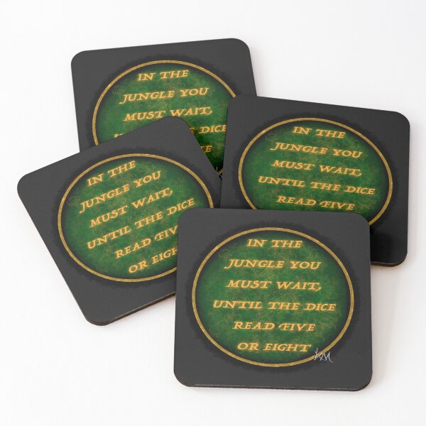 Item preview, "In The Jungle You Must Wait..." designed and sold by Kitty-Mama-01.