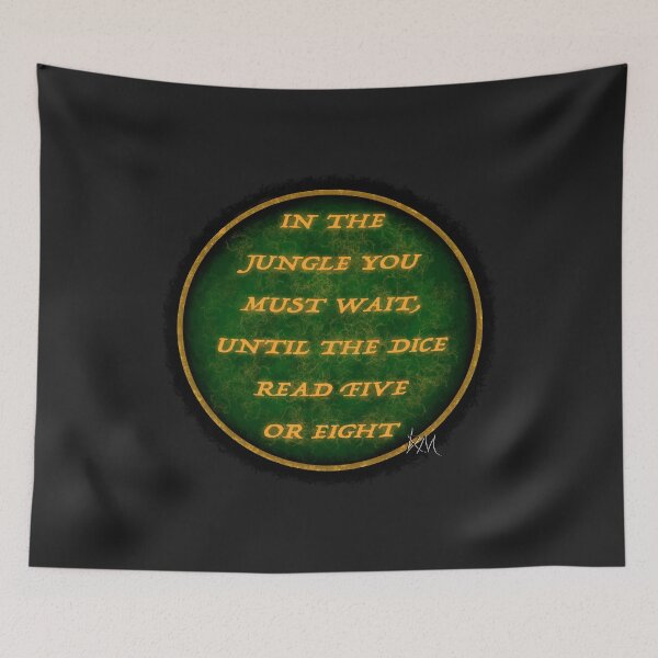 Item preview, "In The Jungle You Must Wait..." designed and sold by Kitty-Mama-01.