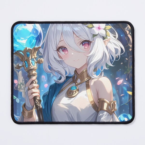 Item preview, Kokkoro Princess Connect Forest Magic Staff Serene Glow designed and sold by TanglenRabbit.