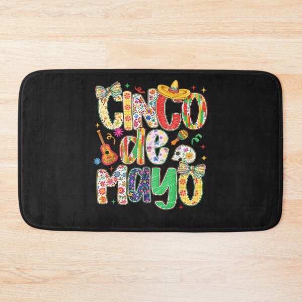 Item preview, Cinco De Mayo Floral Fiesta Bow Sombrero Girl Women designed and sold by Juansustait.