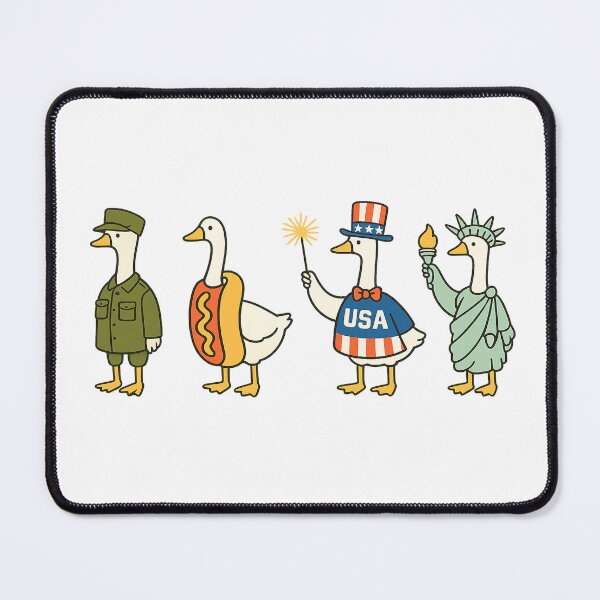 Item preview, Retro Fourth of July Goose American Flag USA Memorial Day designed and sold by MdEchoSTS.