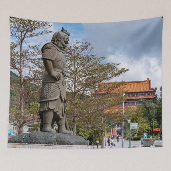 Item preview, Po Lin Monastery, Lantau Island Hong Kong Cultural Photography designed and sold by Ross.A.Campbell.