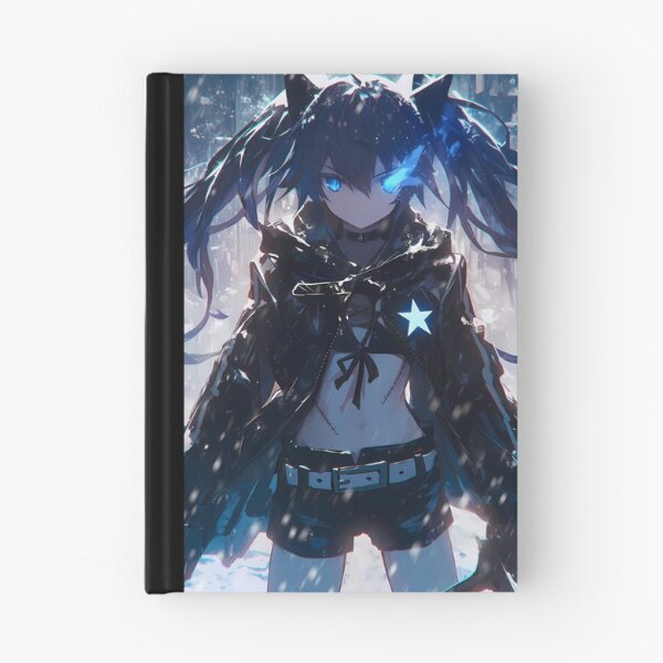 Item preview, Black Rock Shooter Black Rock Shooter Blue Flame Cyberpunk Snow Neon Gaze designed and sold by TanglenRabbit.