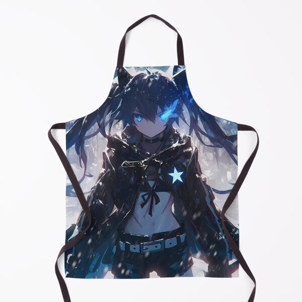 Item preview, Black Rock Shooter Black Rock Shooter Blue Flame Cyberpunk Snow Neon Gaze designed and sold by TanglenRabbit.