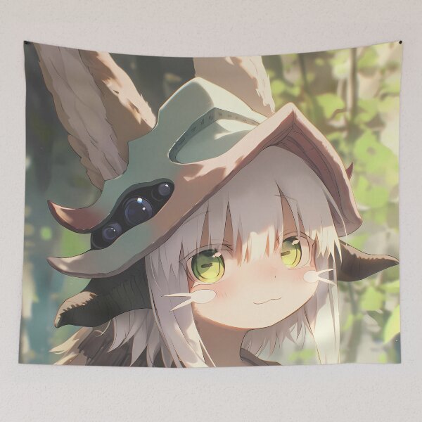 Item preview, Nanachi Made In Abyss Cozy Forest Sunlight Fluffy Adventure Mood designed and sold by TanglenRabbit.