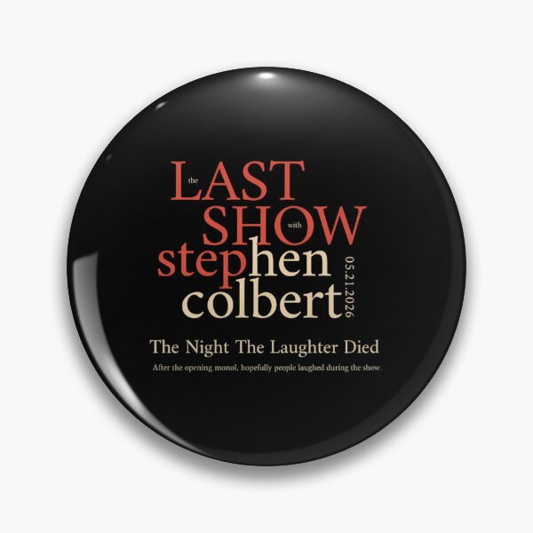 Item preview, The Last Show With Stephen Colbert 2026 designed and sold by TomatiLove.