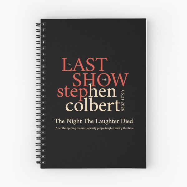 Item preview, The Last Show With Stephen Colbert 2026 designed and sold by TomatiLove.