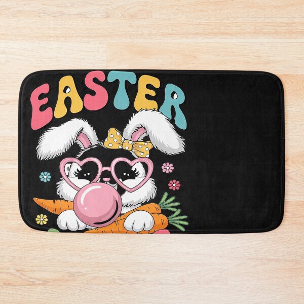 Item preview, Happy Easter Groovy Face Bunny Don't Worry Be Hoppy designed and sold by VinhSinh.
