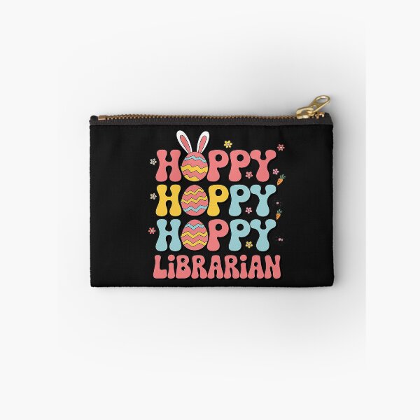 Item preview, Happy Easter Librarian Colorful Bunny Job Team Hunting Eggs designed and sold by VinhSinh.