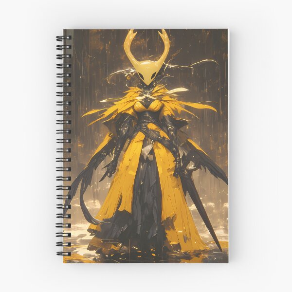 Item preview, Hornet Hollow Knight Yellow Cloak Rain Forest Gold Glow Silhouette designed and sold by TanglenRabbit.