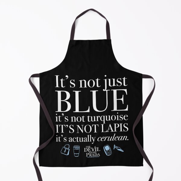Item preview, It Is Actually Cerulean Blue Not Lapis Turquoise Fashion Quote Aesthetic designed and sold by VedaSeraphina.