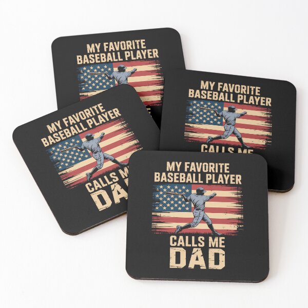 Item preview, My Favorite Baseball Player Calls Me Dad Father_s Day designed and sold by isatnelkaitio.