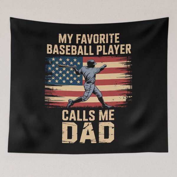Item preview, My Favorite Baseball Player Calls Me Dad Father_s Day designed and sold by isatnelkaitio.