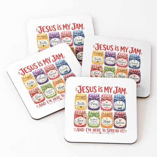Item preview, Jesus is My Jam Christian designed and sold by zoes-ink.