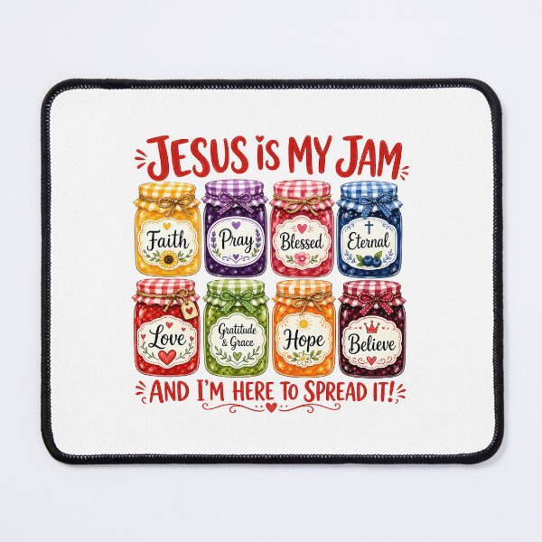 Item preview, Jesus is My Jam Christian designed and sold by zoes-ink.