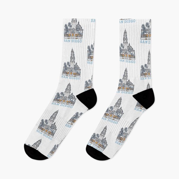 Item preview, San Diego Balboa Park California Tower Illustration – Modern Travel Art designed and sold by Hamza Mrizak.