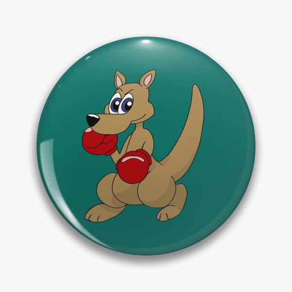 Item preview, Focused Boxing Australian Kangaroo with Red Boxing Gloves designed and sold by CozyCritters8.