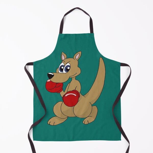 Item preview, Focused Boxing Australian Kangaroo with Red Boxing Gloves designed and sold by CozyCritters8.
