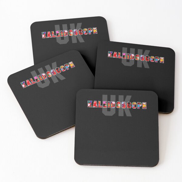 Item preview, KALEIDOSCOPE UK Band Name Coloured Polka Dots  designed and sold by Sim-Co.