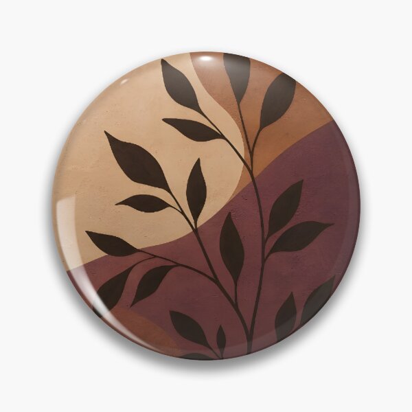 Item preview, Divine Damson and Warm Mahogany Abstract Organic Waves designed and sold by Glitchart66.