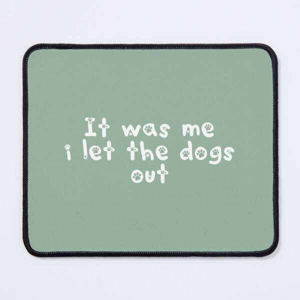 Item preview, Who let the dogs out? White designed and sold by QukiDesign.