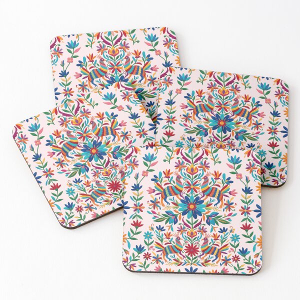 Item preview, Vibrant Mexican Folk Art Floral Pattern designed and sold by zenjiinspired.